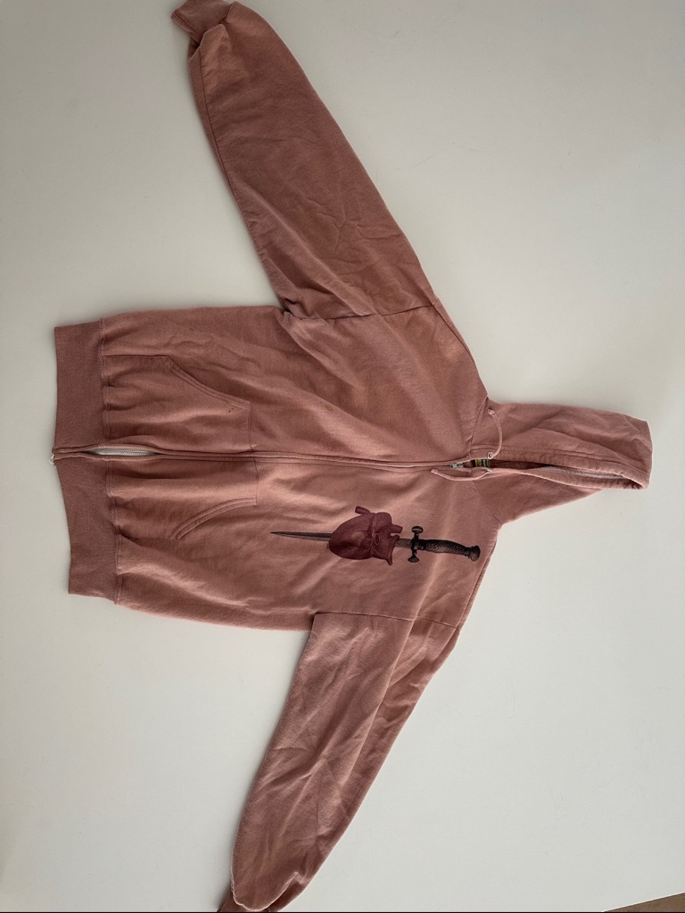 Libertine Rose Zip Up Hoodie
